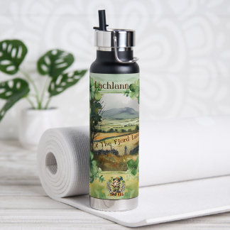 Waterverf Iers platteland naam en betekenis Waterfles