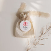 Waterverf Ijsje Dank je Bruidsdouche Bedankjes Labels