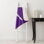 Waterverf ijsschaatsen sherpa deken (In situ)