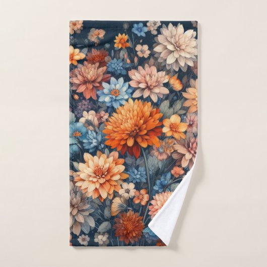 Waterverf Illustratie rustiek elegant Bad Handdoek (Handdoek)