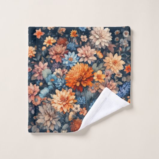 Waterverf Illustratie rustiek elegant Bad Handdoek (Wasdoekje)