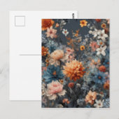 Waterverf Illustratie rustiek  elegant Briefkaart (Voorkant / Achterkant)