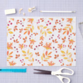 Waterverf in het najaar tissuepapier (Craft)