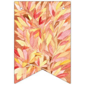 Waterverf in het najaar vlaggetjes (Eerste vlag)