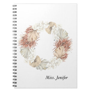 Waterverf inspirerend cadeau voor leraar notitieboek