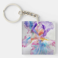 Waterverf Iris Bloemschilderkunst Belangrijkste ke