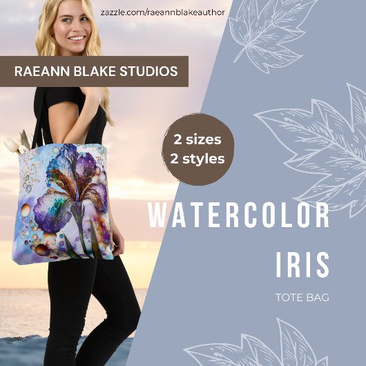 Waterverf Iris Draagtas