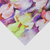 Waterverf Iris-weefselpapier Tissuepapier (Detail)