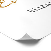 waterverf is gelukkig nog na cactus poster (Hoek)