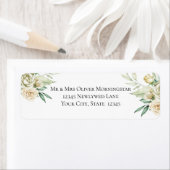 Waterverf Ivory Yellow Blush Rozen Etiket (Insitu)