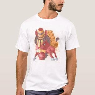 Waterverf jaar van de paarden, Samurai T-shirt