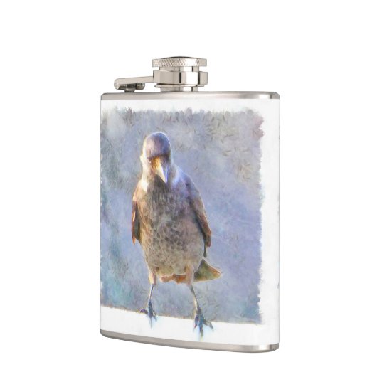 Waterverf Jackdaw Heupfles (Links)