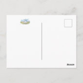 Waterverf Jackson Square Briefkaart (Achterkant)