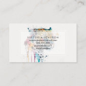 Waterverf Jaguar Visitekaartje (Achterkant)