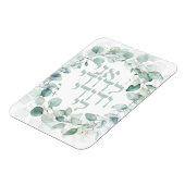 Waterverf Joodse bruiloft Hebrew Ani Ledodi Magneet (Linkerzijde)