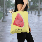 Waterverf Juicy Watermelon Wedge Draagtas