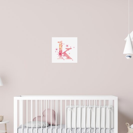 Waterverf K Poster (Kinderkamer 2)