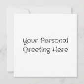 Waterverf Kaars Ontwerp Kaart (Achterkant)