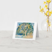 Waterverf Kaart (Gele Bloem)