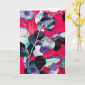 Waterverf Kaart (Gele Bloem)