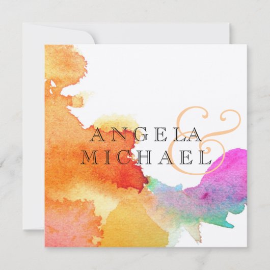 Waterverf Kaart (Voorkant)