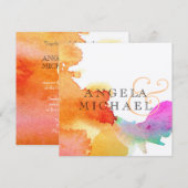 Waterverf Kaart (Voorkant / Achterkant)