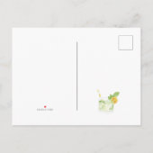 Waterverf kaart van de Mexicaanse Bestemmingswedde (Achterkant)