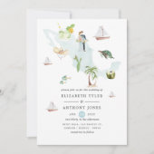 Waterverf kaart van de Mexicaanse Bestemmingswedde (Voorkant)