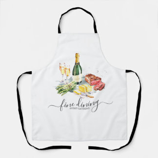 Waterverf Kaas-catering ID813 Schort