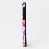 Waterverf Kanten Hartjes Patroon Case-Mate iPhone Case (Achterkant/links)