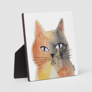 Waterverf Kat Kunst Tafelblad Plaque Fotoplaat