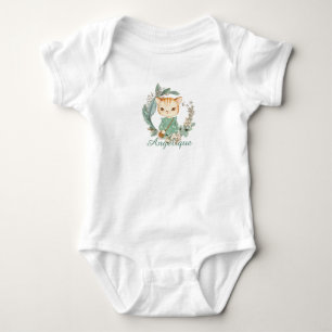 Waterverf Kat Romper