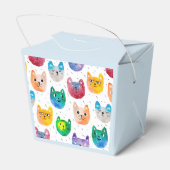 Waterverf katten en vrienden bedankdoosjes (Achterkant)