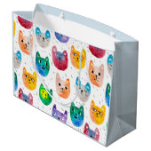 Waterverf katten en vrienden groot cadeauzakje (Achterkant Gekanteld)