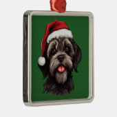 Waterverf Kerst Havanese Ornament (Rechts)