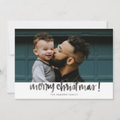 Waterverf Kerst Kaart (Voorkant)