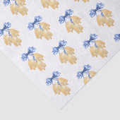 Waterverf kerst of bruiloft klokken en bogen tissuepapier (Detail)