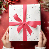 Waterverf Kerst Ornamenten Custom Inpakpapier Vel