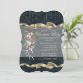 Waterverf kerstballen, Damascus-kerstfeest Kaart (Staand voorkant)