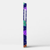 Waterverf kerstbomen: bospatroon. Case-Mate iPhone case (Achterkant / Links)