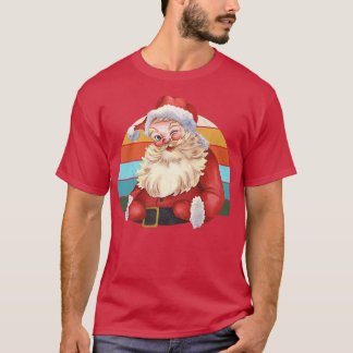 Waterverf kerstboomverlichting met kerstbomen Tien T-shirt