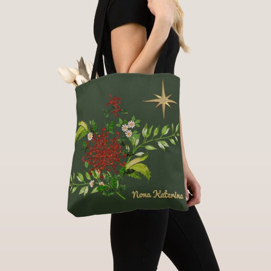 Waterverf kerstdagen op maat tote bag (Dichtbij)