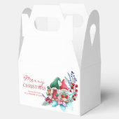 Waterverf kerstdecor en gnoom bedankdoosjes (Geopend)