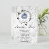 Waterverf Kerstdecoraties Kerstfeest Kaart (Staand voorkant)