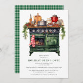 Waterverf: kerstfeestdag in het Parlement Kaart (Voorkant / Achterkant)