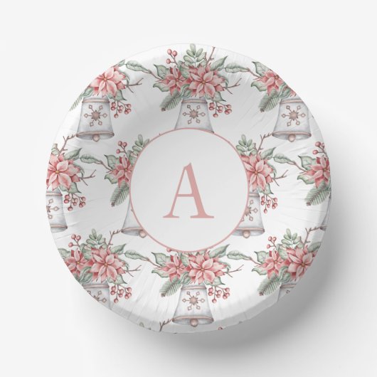 Waterverf kerstflessenregeling papieren kommen (Voorkant)