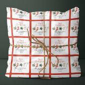 Waterverf kerstkoekje drink snoepriet cadeaupapier