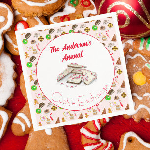 Waterverf kerstkoekjes Exchange Servet