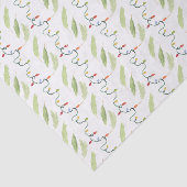 Waterverf kerstlampjes tissuepapier (Detail)