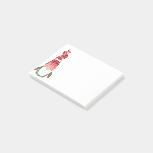 Waterverf Kerstmis heerlijk klein beetje Post-it® Notes (Schuin)